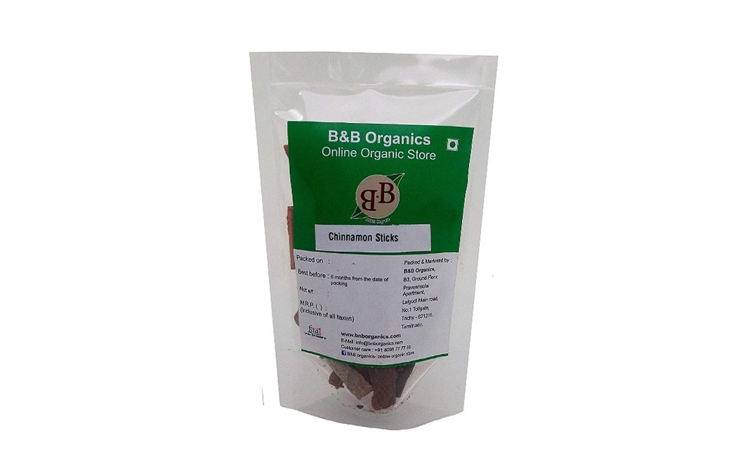 B&B Organics Cinnamon Sticks    Pack  2 kilogram